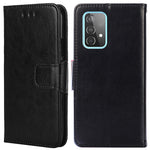 Pung, Tekstureret Læder, Stander Telefoncover til Samsung Galaxy AA52 4G/5G / A52s 5G
