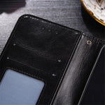 Pung, Tekstureret Læder, Stander Telefoncover til Samsung Galaxy AA52 4G/5G / A52s 5G