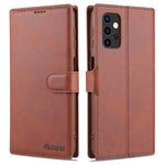 AZNS Dual-sided Magnetic Clasp Wallet Leather Stand Case for Samsung Galaxy A32 5G