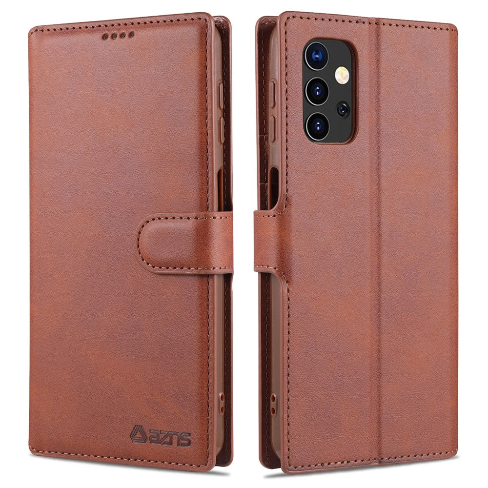AZNS Dual-sided Magnetic Clasp Wallet Leather Stand Case for Samsung Galaxy A32 5G