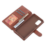 AZNS Dual-sided Magnetic Clasp Wallet Leather Stand Case for Samsung Galaxy A32 5G