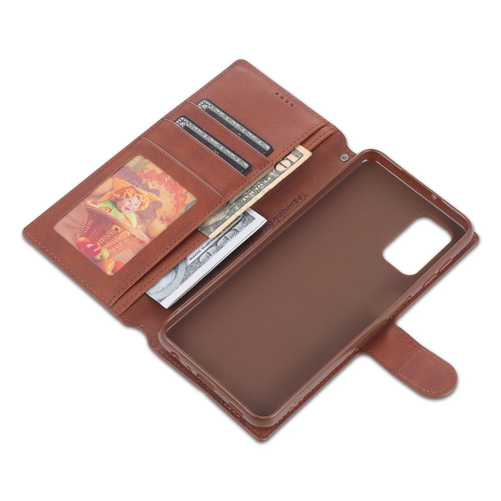 AZNS Dual-sided Magnetic Clasp Wallet Leather Stand Case for Samsung Galaxy A32 5G