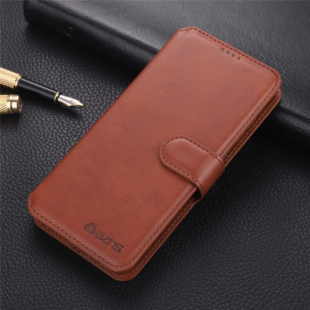 AZNS Dual-sided Magnetic Clasp Wallet Leather Stand Case for Samsung Galaxy A32 5G