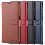 AZNS Dual-sided Magnetic Clasp Wallet Leather Stand Case for Samsung Galaxy A32 5G