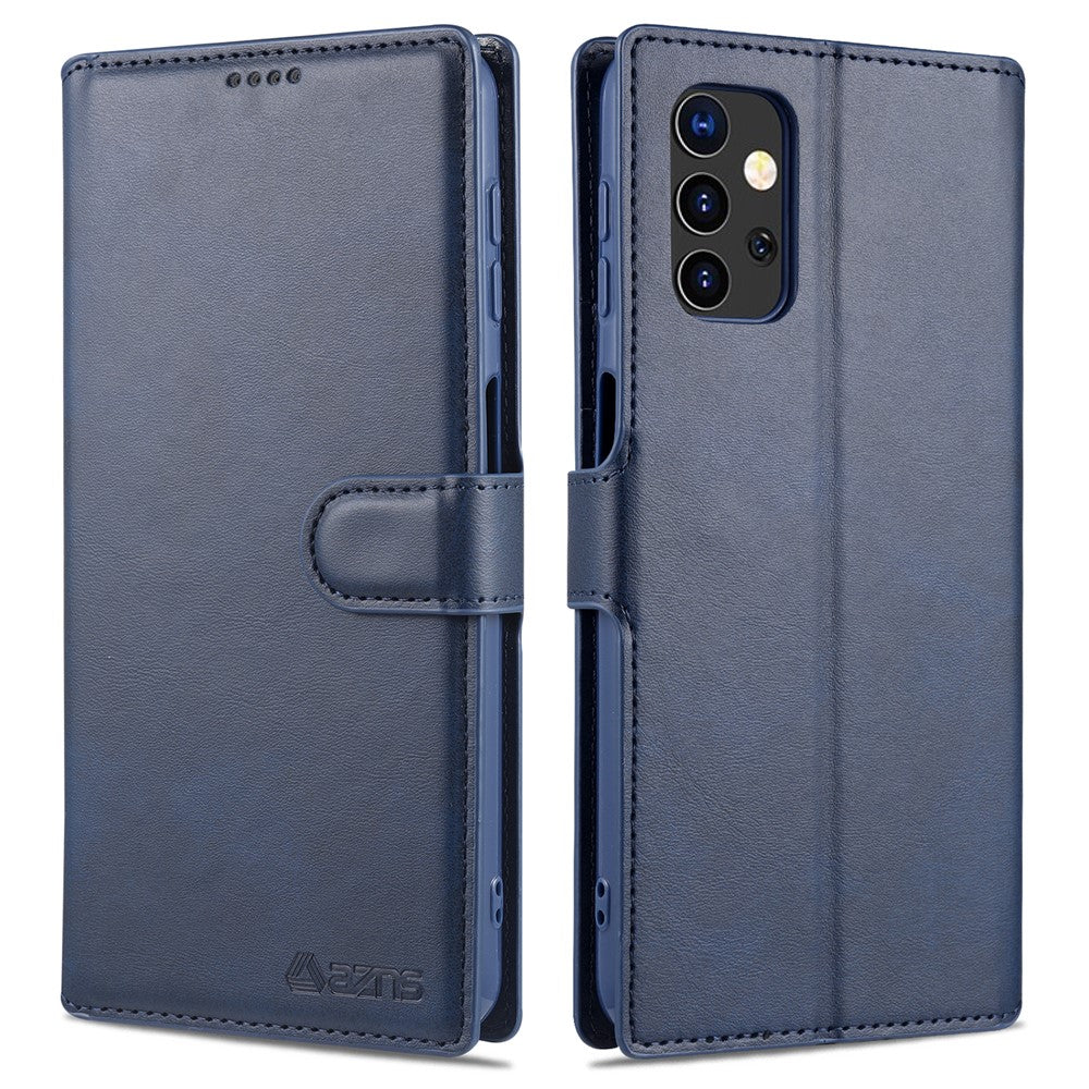AZNS Dual-sided Magnetic Clasp Wallet Leather Stand Case for Samsung Galaxy A32 5G