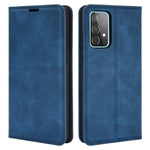Skin-Touch Feelingwallet Stand Design Leather Cover for Samsung Galaxy A52 4G / 5G / A52s 5G  Auto-Absorbed Phone Case
