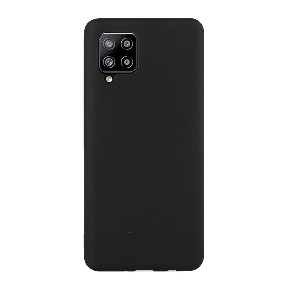 Ensfarvet blødt TPU-cover til Samsung Galaxy A42 5G