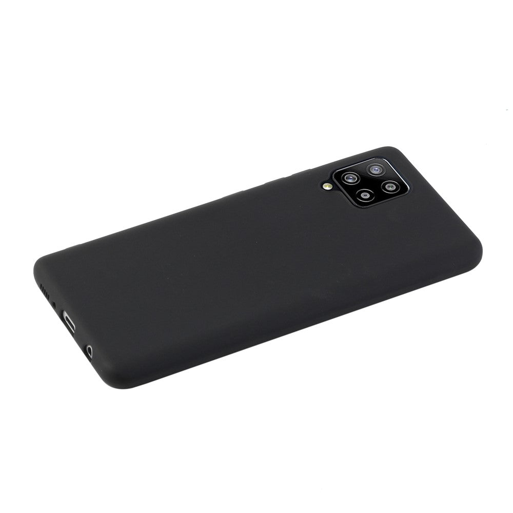 Ensfarvet blødt TPU-cover til Samsung Galaxy A42 5G