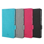 VILI DMK Double Card Holder Magnetic Clasp Leather Wallet Stand Cover for Samsung Galaxy A32 5G