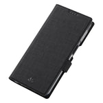 VILI DMK Double Card Holder Magnetic Clasp Leather Wallet Stand Cover for Samsung Galaxy A32 5G