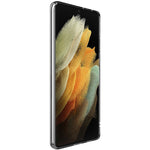 IMAK UX-5-serien för Samsung Galaxy S21 Ultra 5G komplett täckande skydd mjukt transparent TPU-skal