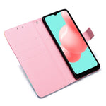Pattern Printing Design Wallet Stand Leather Phone Case with Lanyard for Samsung Galaxy A32 5G