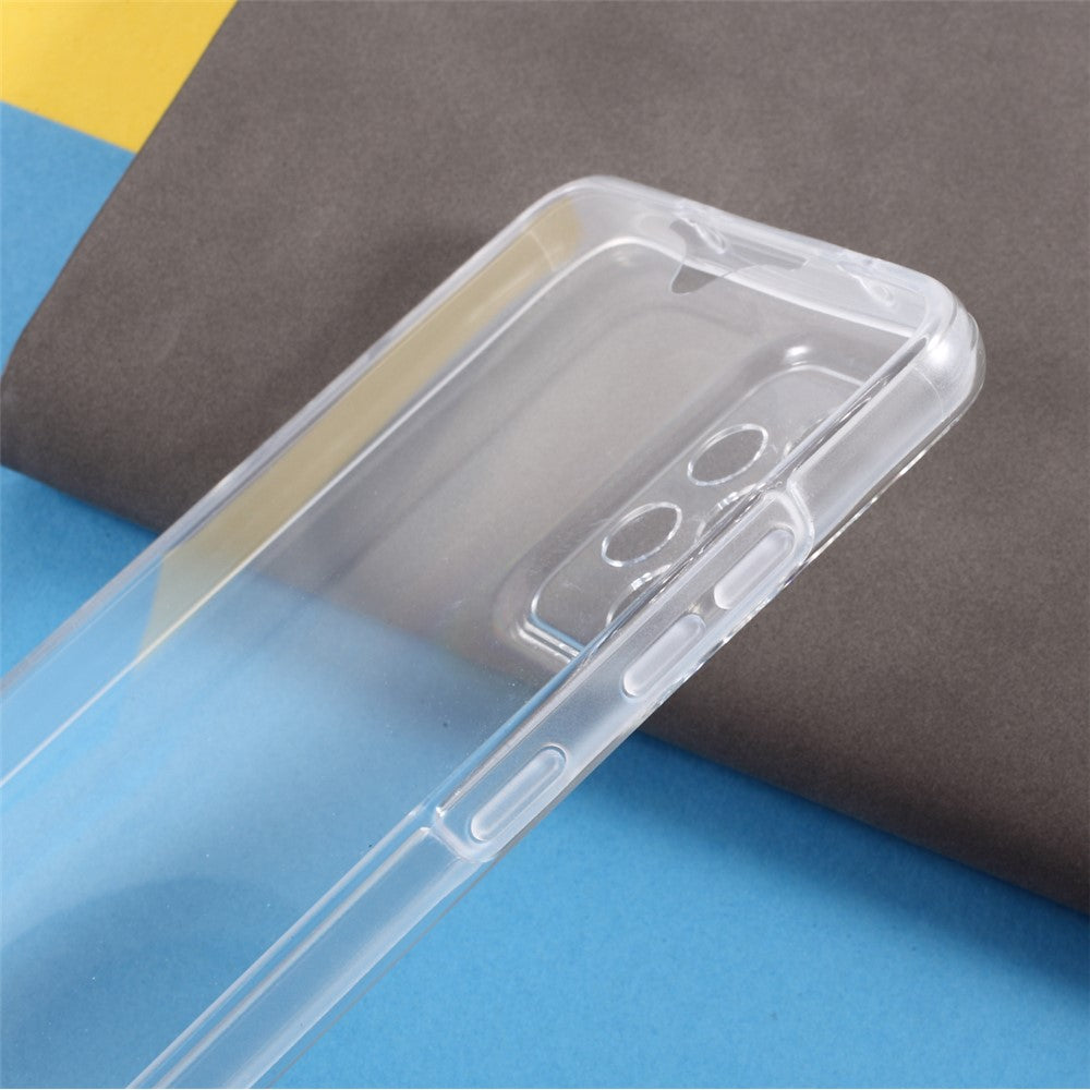 Hybrid PET + TPU + Akryl Klar Fuldt Beskyttende Skal til Samsung Galaxy A72 5G Cover