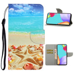 TPU + PU Leather Wallet Stand Phone Case with Lanyard for Samsung Galaxy A52 4G/5G / A52s 5G