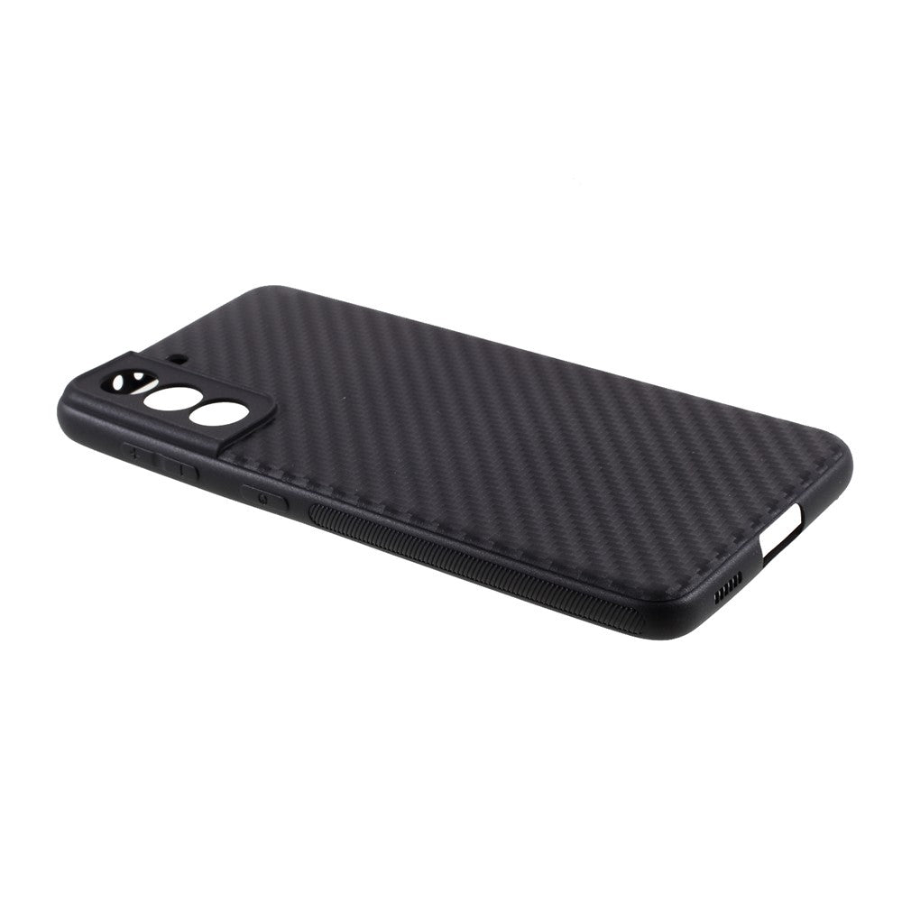 Phone Cover for Samsung Galaxy S21 4G/5G Carbon Fiber TPU Case