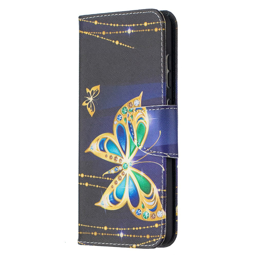 Wallet Stand Design Pattern Printing Folio Flip Leather Phone Shell for Samsung Galaxy A52 4G/5G / A52s 5G