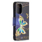 Wallet Stand Design Pattern Printing Folio Flip Leather Phone Shell for Samsung Galaxy A52 4G/5G / A52s 5G