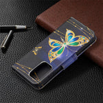 Wallet Stand Design Pattern Printing Folio Flip Leather Phone Shell for Samsung Galaxy A52 4G/5G / A52s 5G