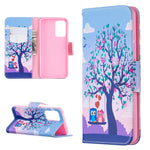 Wallet Stand Design Pattern Printing Folio Flip Leather Phone Shell for Samsung Galaxy A52 4G/5G / A52s 5G