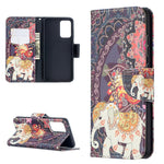 Wallet Stand Design Pattern Printing Folio Flip Leather Phone Shell for Samsung Galaxy A52 4G/5G / A52s 5G