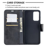 PU Leather Wallet Stylish Smartphone Case for Samsung Galaxy A52 4G/5G / A52s 5G