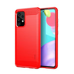 MOFI Carbon Fiber Brushed TPU Cover for Samsung Galaxy A52 4G/5G / A52s 5G