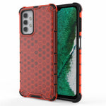 For Samsung Galaxy A32 5G Honeycomb Pattern Shock-proof TPU + PC Combo Case