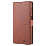 AZNS-lædercover til Samsung Galaxy A12, pungcover, mobilbeskyttelse