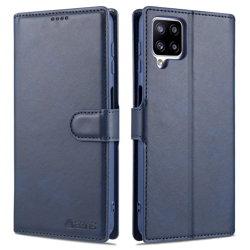 AZNS-lædercover til Samsung Galaxy A12, pungcover, mobilbeskyttelse