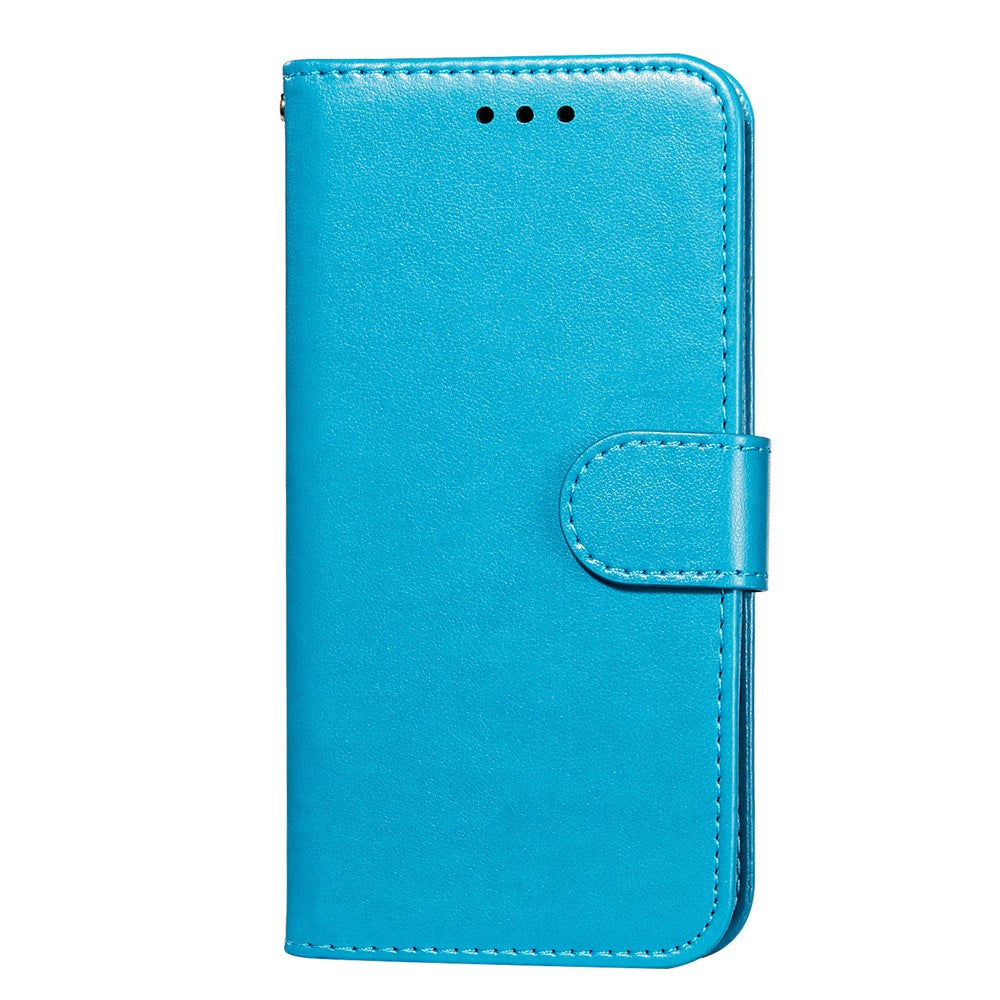 Dual-sided Magnetic Clasp Leather Wallet Stand Phone Case Shell for Samsung Galaxy A52 4G/5G / A52s 5G