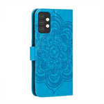 Imprint Mandala Flower Stand Leather Flip Shell for Samsung Galaxy A32 5G Case