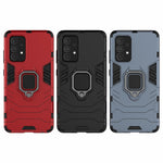 Samsung Galaxy A52 4G/5G / A52s 5G Cool Guard PC + TPU Hybrid mobilskal Stötdämpande mobilskal med Ringstöd