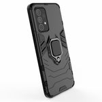 Samsung Galaxy A52 4G/5G / A52s 5G Cool Guard PC + TPU Hybrid mobilskal Stötdämpande mobilskal med Ringstöd