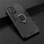 Samsung Galaxy A52 4G/5G / A52s 5G Cool Guard PC + TPU Hybrid mobilskal Stötdämpande mobilskal med Ringstöd