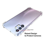 ENKAY HAT PRINCE ENK-PC095 Shockproof Four Corners Thickened Clear TPU Protective Case for Samsung Galaxy A32 5G