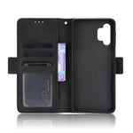 Leather Phone Wallet Design Stand Feature Protective Cover Case with Multiple Card Slots for Samsung Galaxy A32 5G/M32 5G
