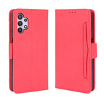 Leather Phone Wallet Design Stand Feature Protective Cover Case with Multiple Card Slots for Samsung Galaxy A32 5G/M32 5G