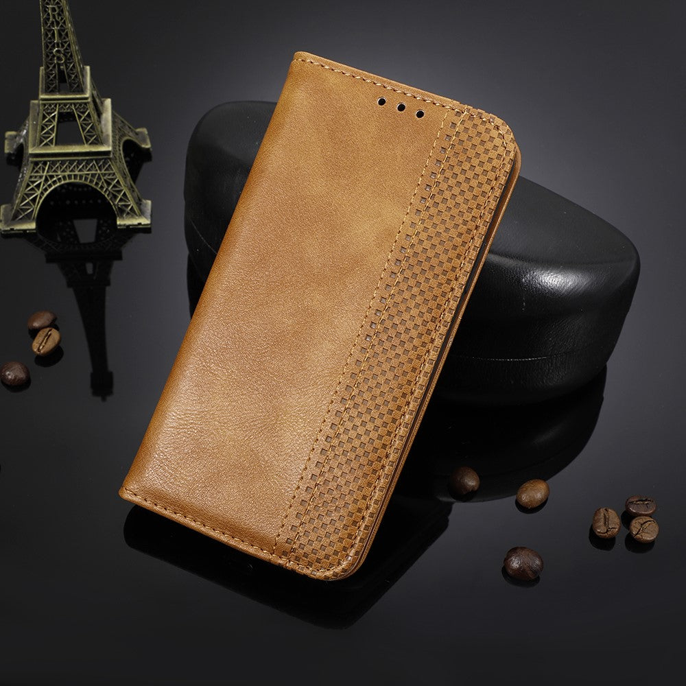 Magnetic Vintage Style Wallet Stand Phone Case Cover for Samsung Galaxy A32 5G/M32 5G
