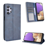 Magnetic Vintage Style Wallet Stand Phone Case Cover for Samsung Galaxy A32 5G/M32 5G