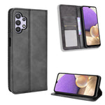 Magnetic Vintage Style Wallet Stand Phone Case Cover for Samsung Galaxy A32 5G/M32 5G