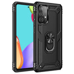 Panser Anti-fald Metal Ring Kickstand Design Hybrid PC TPU Skal til Samsung Galaxy A52 4G/5G / A52s 5G