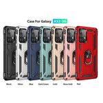 Panser Anti-fald Metal Ring Kickstand Design Hybrid PC TPU Skal til Samsung Galaxy A52 4G/5G / A52s 5G