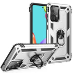 Panser Anti-fald Metal Ring Kickstand Design Hybrid PC TPU Skal til Samsung Galaxy A52 4G/5G / A52s 5G
