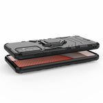PC + TPU Combo Hybrid Cell Phone Case with Ring Holder Kickstand for Samsung Galaxy A72 5G