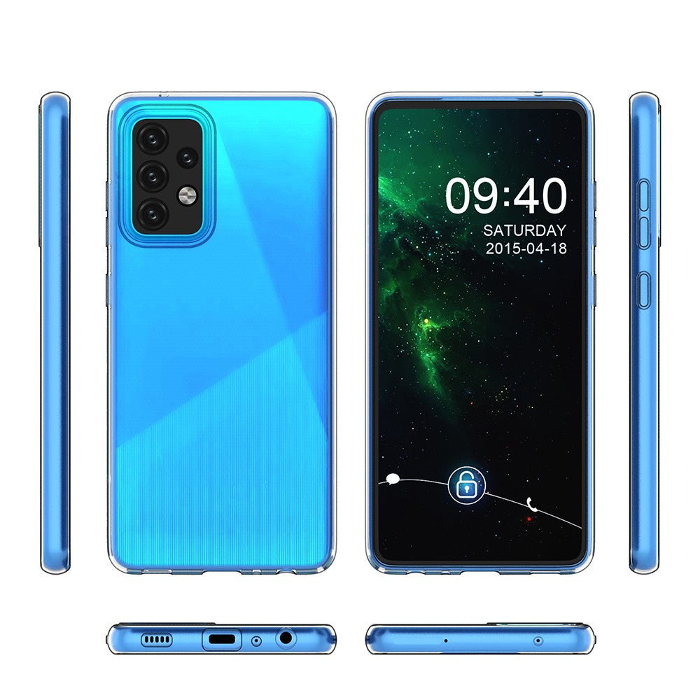 Crystal Clear Super Slim TPU Phone Protective Case for Samsung Galaxy A52 4G / 5G / A52s 5G