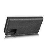 DG.MING Cover for Samsung Galaxy A72 5G / A72 4G Detachable 2-in-1 Anti-scratch Split Leather Wallet Shell + PC Back Case