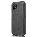 DG.MING Skal till Samsung Galaxy A12 Avtagbart 2-i-1 Reptåligt Plånboksskal i Splitläder + PC-bakstycke