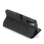 DG.MING För Samsung Galaxy A72 5G / A72 4G Stötsäkert mobilskal Retro Läder Plånboksfodral Flipfodral