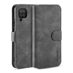 DG.MING Retro Style för Samsung Galaxy A12 Läderfodral Plånboksfodral