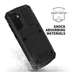 R-JUST Stødsikkert Støvtæt Kickstand TPU+Metal Beskyttelsescover Kickstand Shell til Samsung Galaxy S21+ 5G